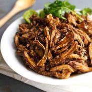 Honey Glazed Crockpot Chicken Adobo - simple pantry ingredients, hardly any hands-on time, 200 calories. | https://weightloss-progress.fit