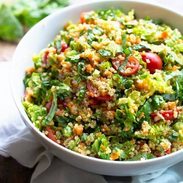 A picture of Herbed Quinoa Garden Veggie Salad