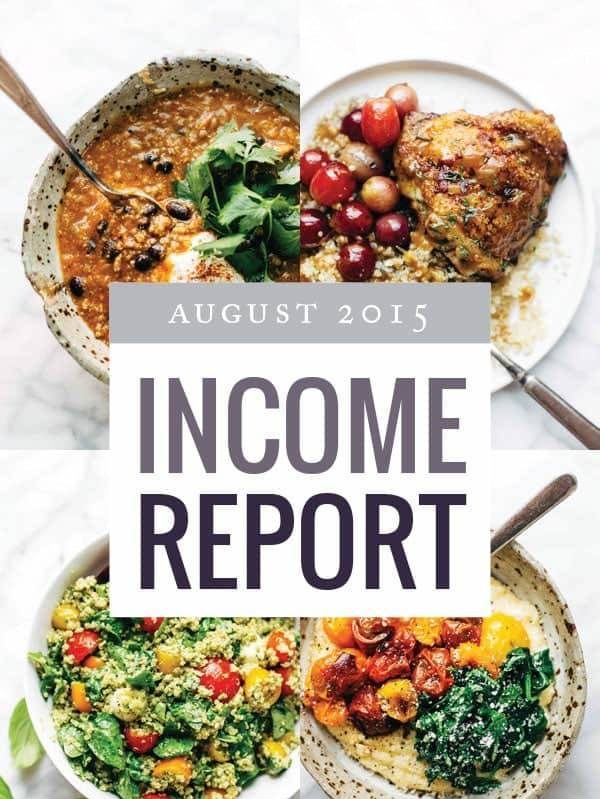 August Traffic and Income Report