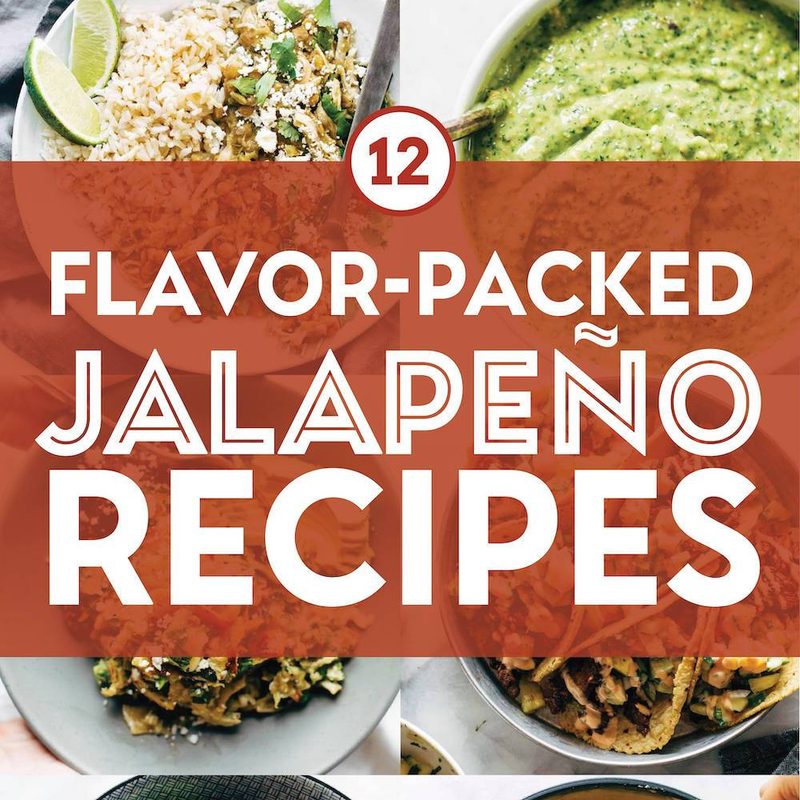 Jalapeno recipes in a collage.