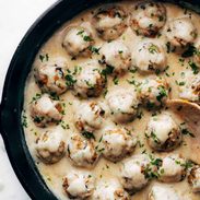 A picture of Vegetarian Swedish Meatballs
